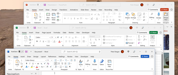 microsoft office 2021 professional plus vs home business